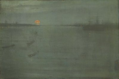 Nocturne: Blue and Gold--Southampton Water by James Abbott McNeill Whistler